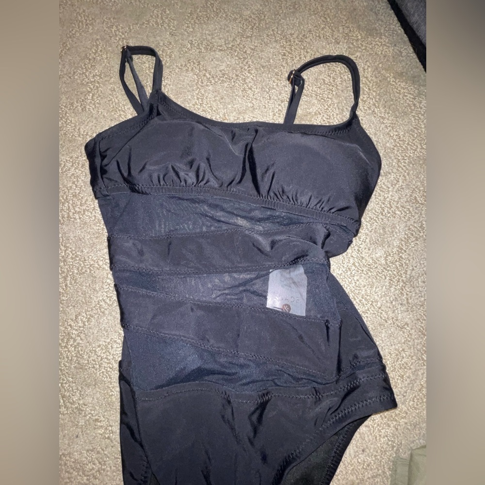 New with tags one piece bathing suit.
